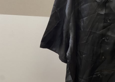 90s over size polyester shirt