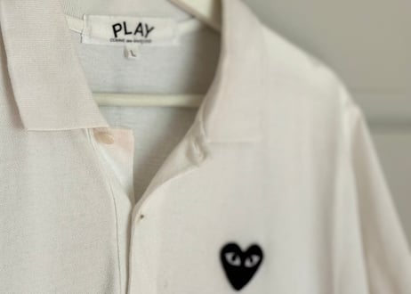 play comme des garçons polo shirt