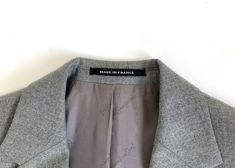 yves saint laurent made in france jacket