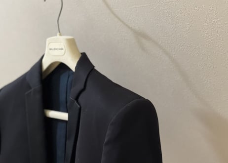 balmain 2019aw tuxedo set up suit dead stock