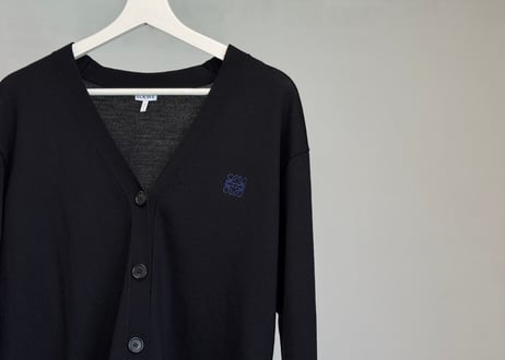 loewe 2024ss anagram cardigan dead stock