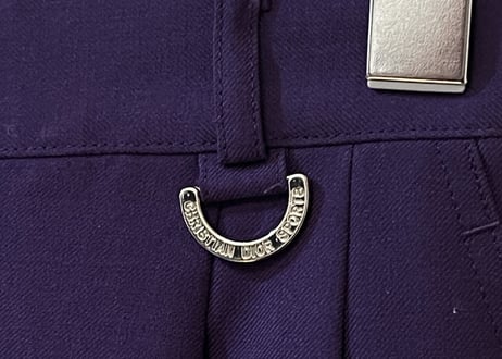 1980-90s christian dior high weist eazy trousers