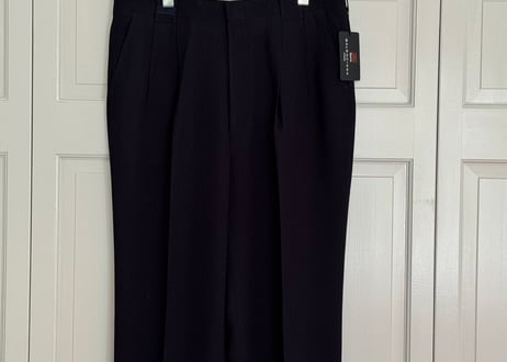 balenciaga BB logo polyester summer tack trousers dead stock #D