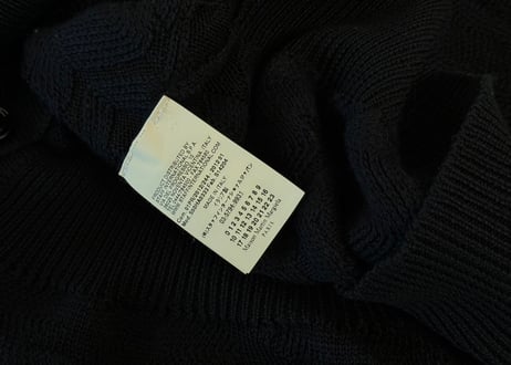 maison margiela cardigan dead stock