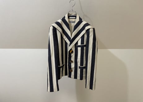 issey miyake set up suit
