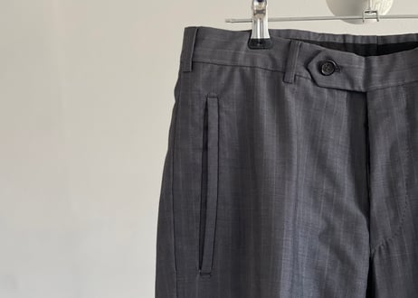 prada stripe set up suit