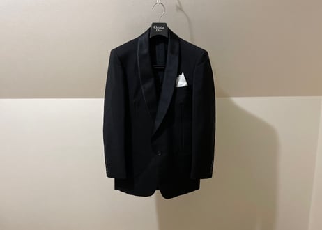 dior "chief set" tuxedo jacket