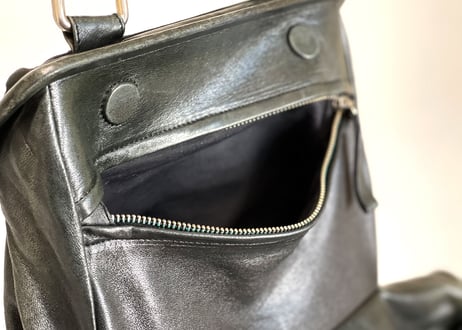 maison margiela leather bag