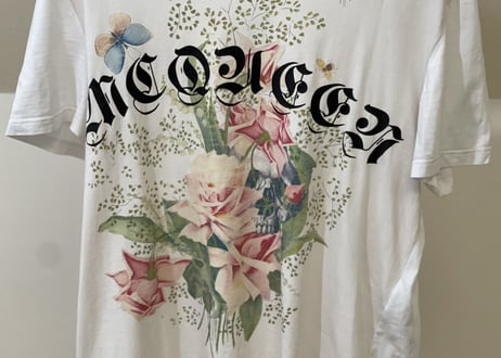alexander mcqueen 2017ss flower motif tops