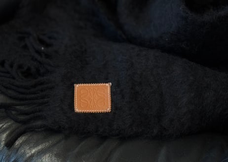 loewe anagram mohair muffler #1