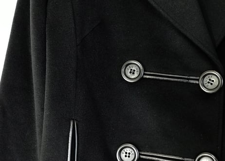 90s celine cashmere double coat