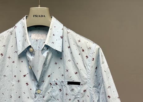 prada logo shirt