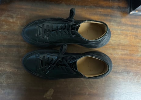 oamc leather sneaker