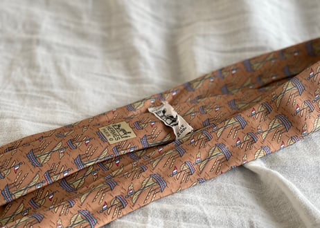 hermes neck tie #5