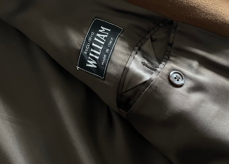 80s made in Italy pure cashmere boule chester field coat