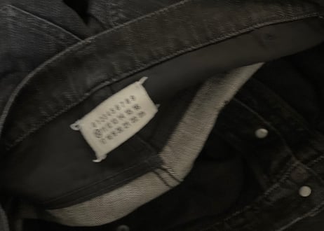 maison margierla 2008ss black denim
