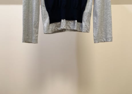 comme des garcons shirt switching knit
