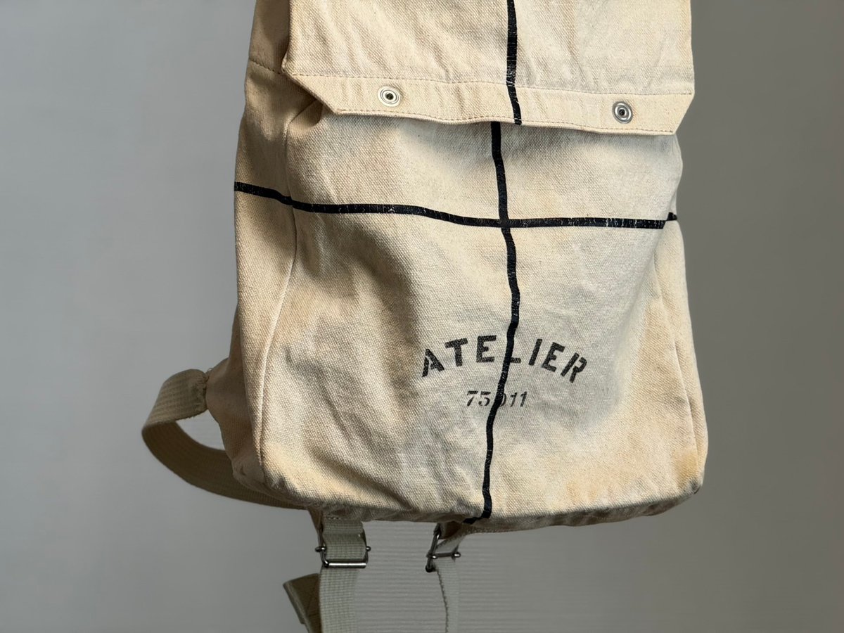 Maison Margiela 18ss atelier キャンバスバックパック Maison Margiela 18ss atelier キャンバスバックパック
