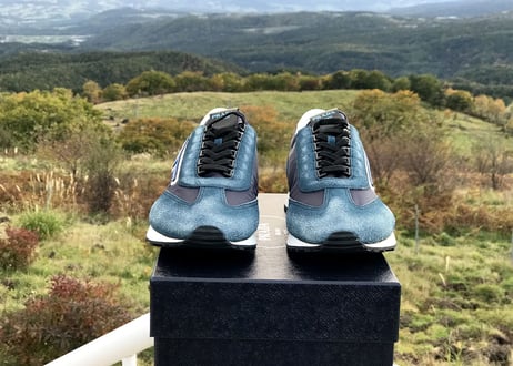 2020ss prada leather sneakers dead stock 8 half
