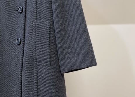 balenciaga double fur coat