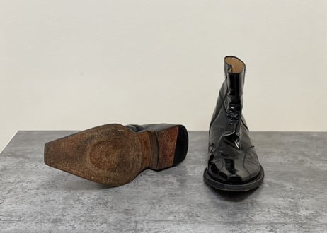 ganni barbart heel boots