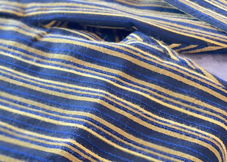 comme des garcons shirt made in France multicolored slacks