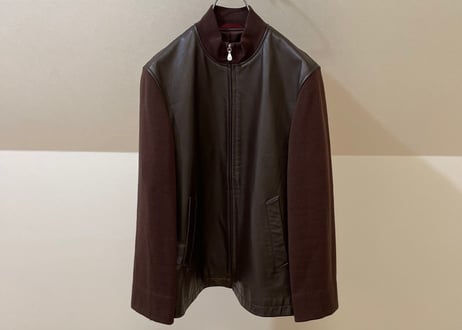 paul smith leather jacket