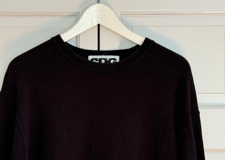 comme des garcons CDG logo sweat