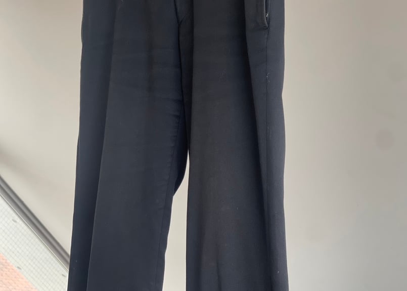 gucci by tomford wide black pants | weekend tokyo