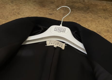 maison margiela 2017aw chester field coat dead stock