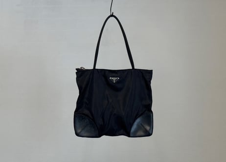 prada nylon logo bag