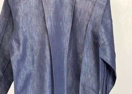 isseymiyake denim pleats jacket
