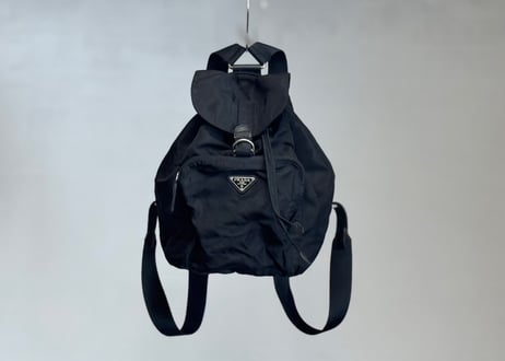 prada nylon back pack