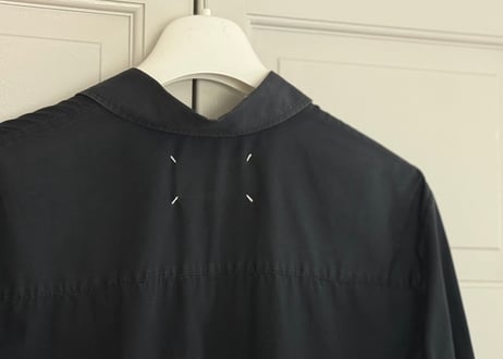 maison margiela "ここのえ期" black shirt