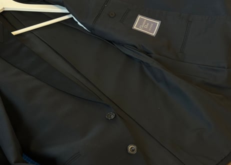 dior tuxedo set up suit