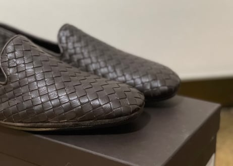 bottega veneta intrecciato loafar dead stock 43 half