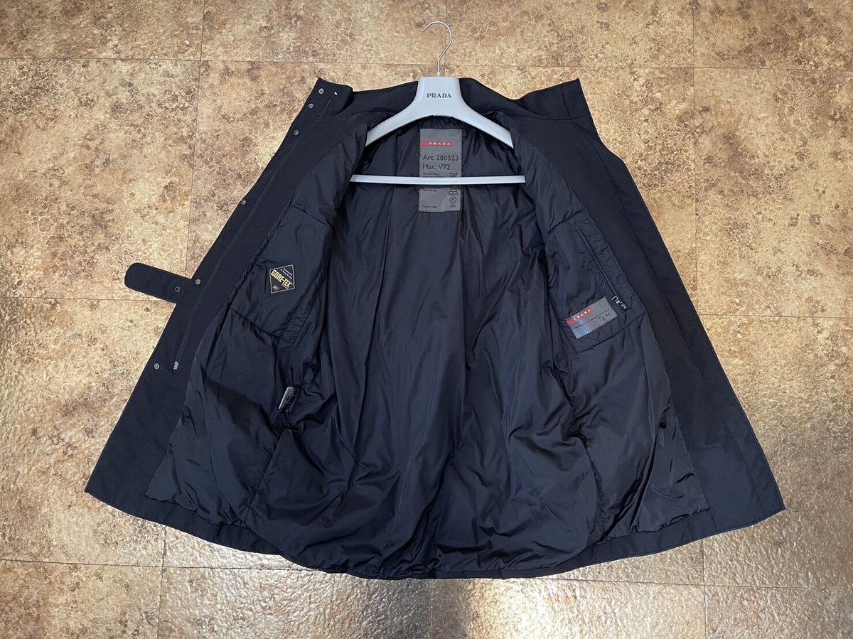 極美品★PRADA★レア★ケープ★ベルト付★トレンチ★コート fit=scale-down,w=1200