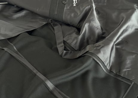 yves saint laurent double set up suit