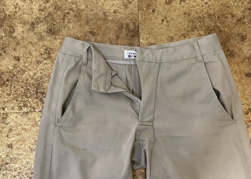maison margiera ここのえ　チノパン maison margiela 