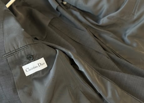 dior double set up suit