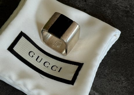 gucci silver ring