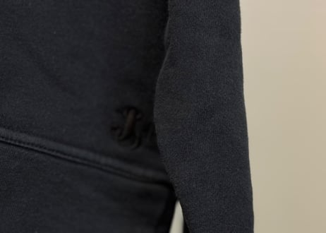 jilsander ”Meier 期” logo drawstrings hoodie