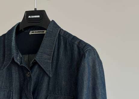jilsander "初期" denim shirt jacket