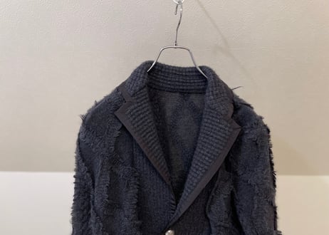 sacai knit jacket