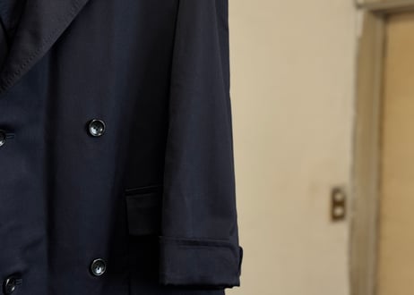 dior double chesterfield coat