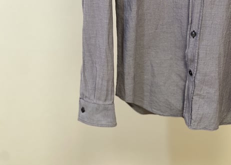 maison margiela 2015ss check shirt
