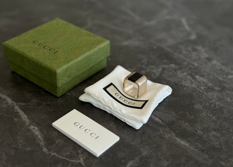gucci silver ring