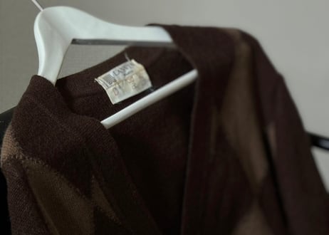 80s lanvin made in Flance cardigan
