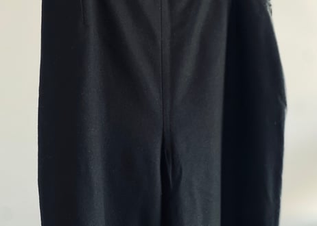 chanel "coco logo" black trousers