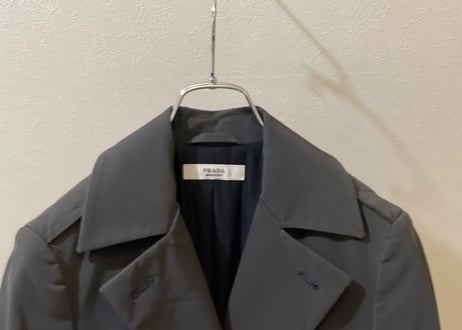 prada belted coat